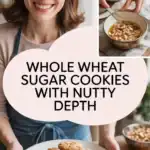 Whole Wheat Sugar Cookies With Nutty Depth