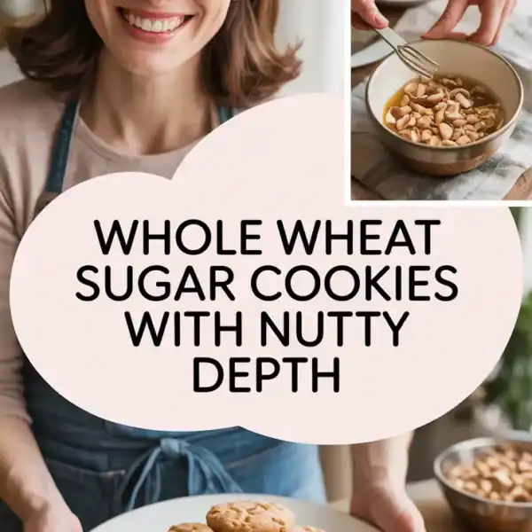 Whole Wheat Sugar Cookies With Nutty Depth
